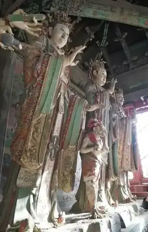 大慧寺壁画局部