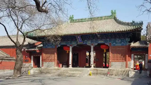 瞻岱门正面