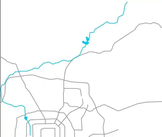 京密引水渠全线示意图