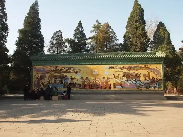 日坛公园内的祭日壁画（现代复原）
