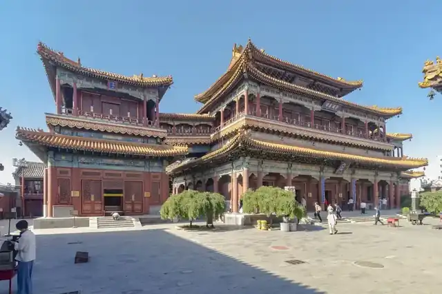 雍和宫万福阁外观